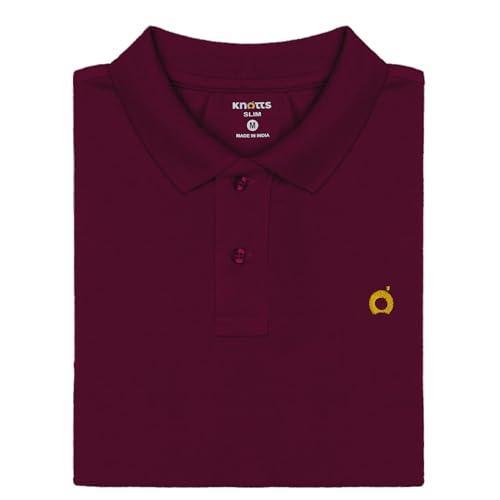 Knotts Polo para Hombre Slim Fit – 100% Algodón Piqué, Transpirable, Manga Corta miniatura 5