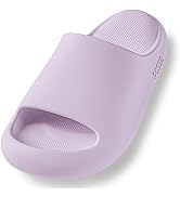posee Pillow Slippers Slides for Women and Men, Non-Slip Cloud Slides House Bedroom Shoes Shower ...