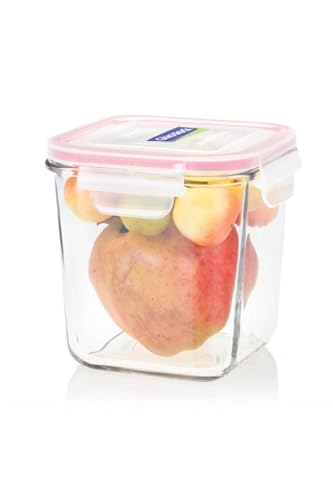 GLASSLOCK Round Jar, 10 cm, 4.5 L, Glass, Dishwasher Safe