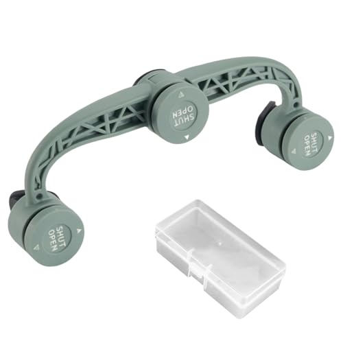 Fishing Bobbin Knotter Assist Knot Tool, FG PR Fishing Line Wire Knotting Machine Fishings Gear, Fishings Line Winder Assist Knotting Connector Accessories(Green,Size:Single Lock)