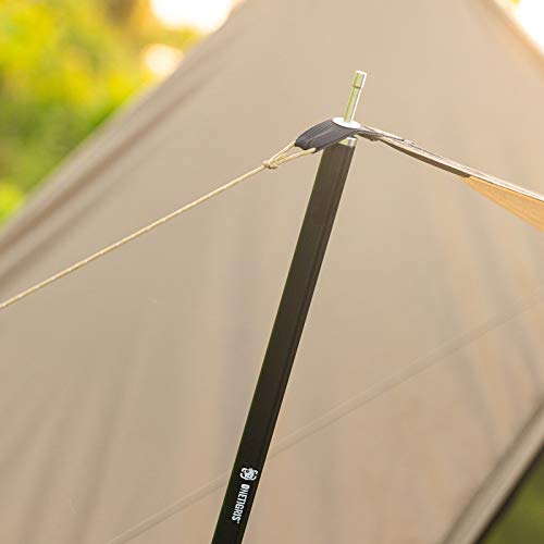 Image of OneTigris Lightweight Tent Poles, 2pc /Set, 7075 Aluminum Alloy, Adjustable & Extendable