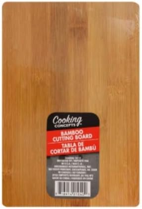 Tabla de cortar de bambú 8.625in x 5.875in x 0.25in madera
