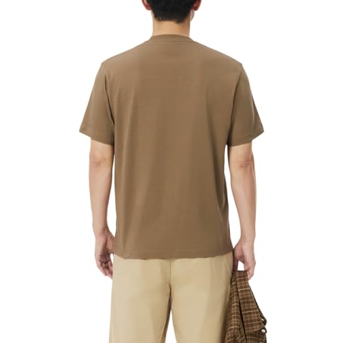 Image of Lacoste Men's Cotton T-shirt with Breast Pocket