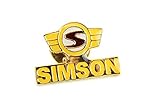 emblem simson schwalbe Teil einer Sammler-Kollektion PIN SIMSON Logo gelb rot
