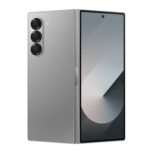 Galaxy Z Fold6 5G Mobile with Galaxy AI (Silver Shadow, 12GB RAM,...