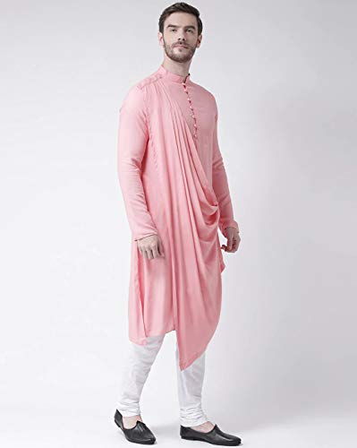 Elina fashion Men's Indian Cotton Kurta Pajama || Designer Wedding Ethnic Diwali Puja Kurta Payjama Set3