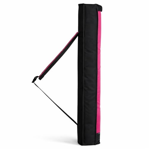 Image of Cricket Bat Cover | Waterproof Polyester Bat Carry Bag with Adjustable Strap | Durable & Lightweight | Suitable for All Standard Cricket Bats (JPBTBAG01) (Pink)