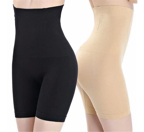 Shorts Modelador 4 Barbatanas Alta Compressão Cor:Bege;Tamanho:M