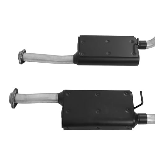 Image of Flowmaster 17106 Force II Cat-Back Exhaust Kit 2.5 Inch Aluminized Steel Compatible with 1987-1993 Ford Mustang GT 5.0L