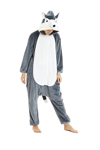 Ovender Kigurumi Deguisements Costume Pyjamas Cosplay Animaux Halloween Carnaval ou Spectacle de Noël Party Show Combinaison Unisexe Winter Zoo Adulte Femmes...