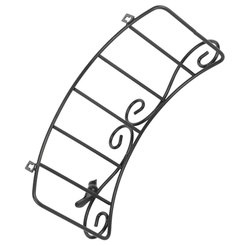 Garden Hose Holder Antique Bird Brackets Water Pipe Storage Black Garden Hose Holder Rack Hose Bracket Multifunction Garden Hose Holder for Indoor and Outdoor