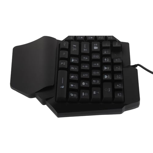 Teclado Gamer Compacto y Mouse Retroiluminado USB miniatura 5