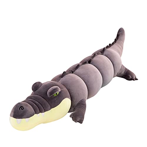 ぬいぐるみ 大きなワニ 抱き枕 柔らかい ロング クッション 海の生き物 おもちゃ アニマル だきまくら ビッグサイズ 寝室 リビング お誕生日 贈り物 ギフト クリスマス プレゼント 180CM