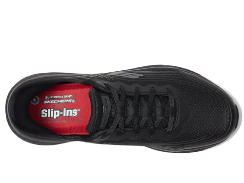 SKECHERS Men's Max Cushioning Elite SR-Remma Sneaker, Black, 11 Wide2