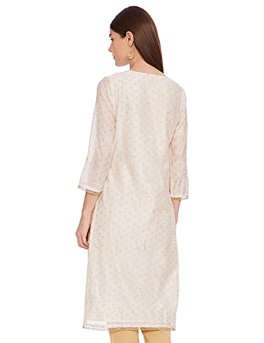 Image of Indya Women's Synthetic Kurta