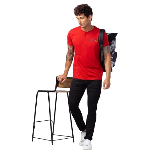 Image of Spykar Men's Slim Fit Low Rise Casual Jeans