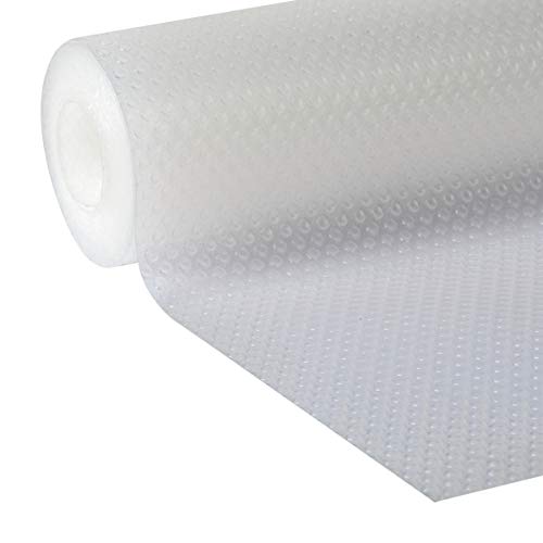 Duck Brand Clear Classic Easy Liner Shelf Liner, Non-Adhesive, Clear, 24 Inches X 10 Feet #TOP1