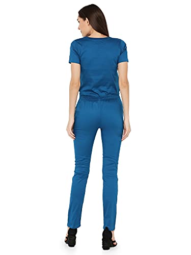 Image of Associated Uniforms Womens Cotton Slim Fit Scrub Suit with Lycra /Spandex /Stretch feel (LYCO)
