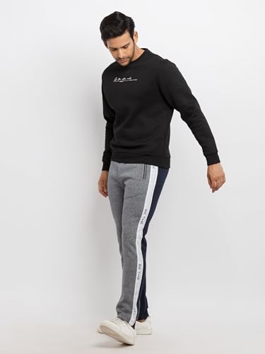 Image of Status Quo Mens Printed Regular Fit Trackpants