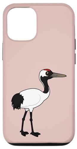 Cute Cartoon Red-crowned Crane Birdorable Bird Species Case