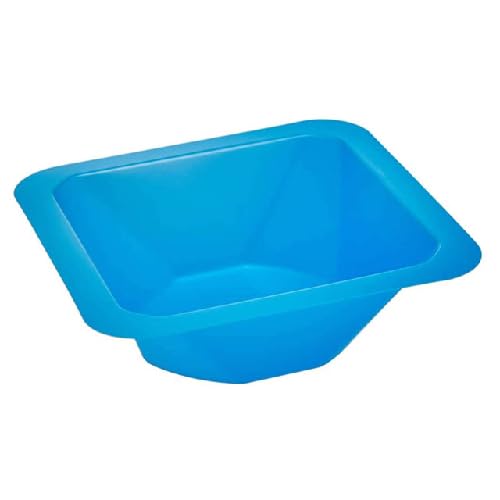 Heathrow Scientific HS1421C, Gravity Blue Large Square Weigh Boat (3 Packs of 500 pcs)