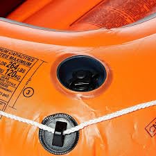 Image of Explorer Pro 300, 3 Person Inflatable Boat for Flood Rescue, Adventure, Rafting, Fishing, with Oars & Air Pump, Provides Fun and Enjoyment to Persons (58358)