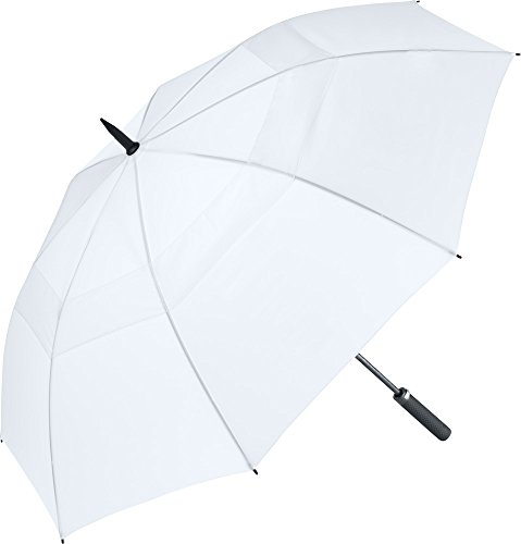 Parapluie golf FARE FP2339 blanc pour parcours sous la pluie