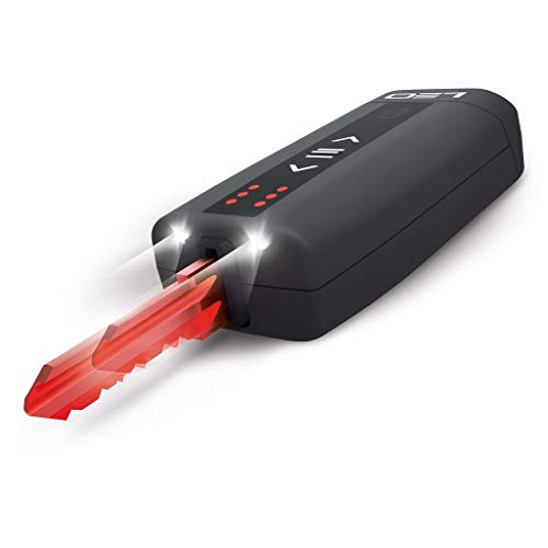 vollautomatischer Schlüsselbund - bis 6 Schlüssel - LED Beleuchtung - inkl. Schlüsselanfertigung + kostenloser Lieferung (1 LEO + 4