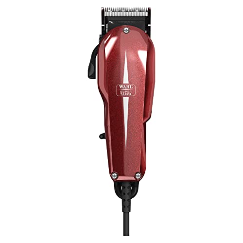 Wahl Kit tondeuse Super Taper bordeaux pour rafraîchir son dégradé
