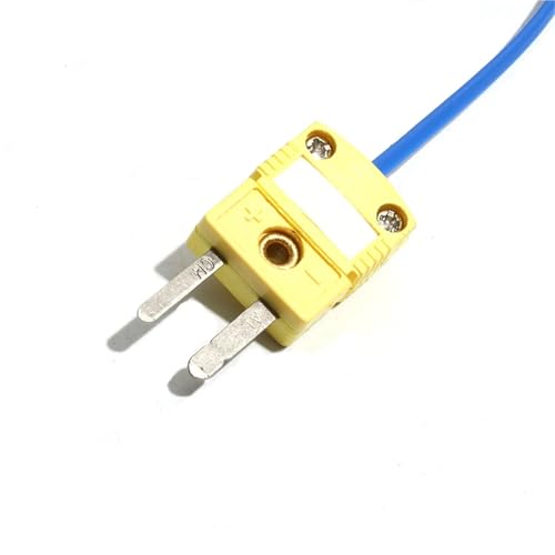 Termopar tipo K flexible WRNK-191, sensor de temperatura con sonda de 3x100mm 3