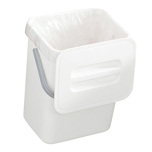 Caneca de basura rectangular para colgar en cocina