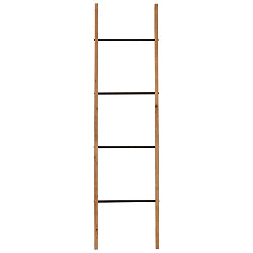 Amazon Brand – Rivet Contemporary Fir Decorative Blanket Ladder with Iron Rungs - 71.65