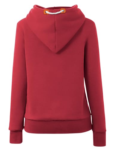Hoodies for Women UK Oversized Hoodie Womens Autumn Winter Long Sleeve Ladies Hoodies Pullover Sweatshirts with Pockets - Image 4