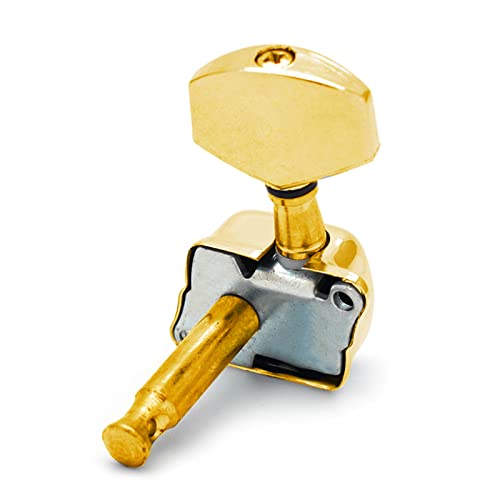 image for SAPHUE 3+3 Semi-closed Guitar Tuners String Tuning Pegs Keys Machine H