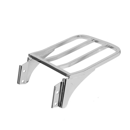 Porte-bagages arrière moto custom pour Sportster XL 2004-2017 et Dyna 06-17