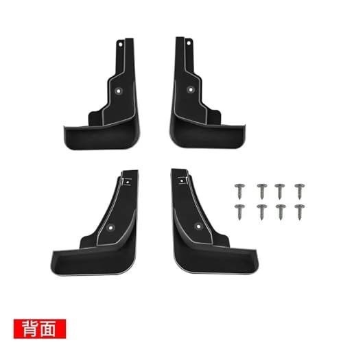 Mud Flaps Mazda CX-60 Anti-Projections Garde-Boue ABS Ultra-Résistant