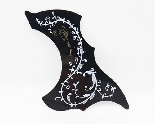 �N���V�b�N �A�R�[�X�e�B�b�N �M�^�[ �s�b�N�K�[�h �������p�ƉE�����p 40 �C���` 41 �C���` �t�@���V�[ �p�^�[�� �v���t�F�b�V���i�� �t�H�[�N �X�N���b�` �K�[�h ���߂̃A�R�[�X�e�B�b�N�M�^�[�s�b�N�K�[�h(1R Black White)