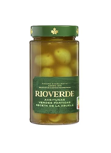 Rioverde Aceitunas Verdes Partidas Receta de la Abuela, 370ml