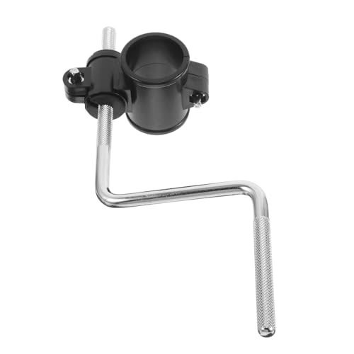 Zerodeko Electronic Drum Rack Tube Clamp 38mm to 10mm Universal Z-shaped Rod Cymbal Stand Mount, Compact Percussion Mount Hardware for Professional Electronic Drum Sets miniatura 1