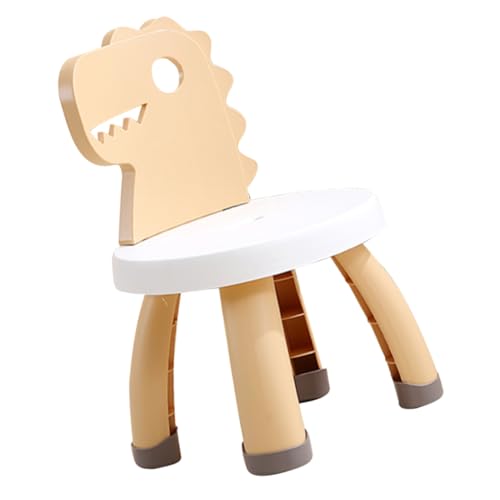 ERINGOGO Dinosaur Toddlers Anti-Fall Stool Children's Study Chair Kindergarten Back Stool Safe Design