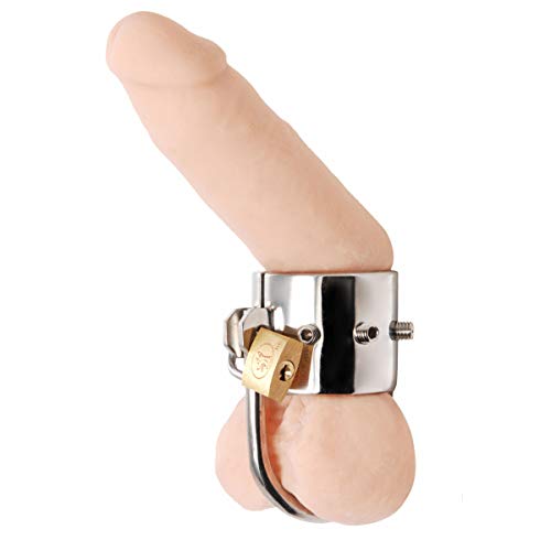 Master Series Spiked CBT Ball Stretcher with Scrotum Separator