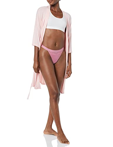 Amazon Essentials String en Coton et Dentelle Femme Lot de 4 - vue 8