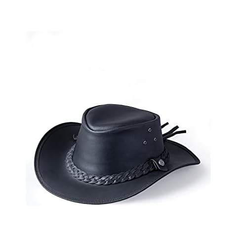 Lakeland Leather Outback Cowboy Hat - Water Resistant Cover