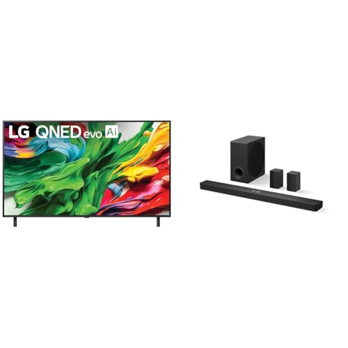 Image of LG 55 inch QNED85A 4K Smart TV & S90TR 7.1.3-Channel OLED evo TV Matching Home Theater Soundbar with Rear Surround Speakers and Wireless Subwoofer, Wow Orchestra, Dolby Atmos