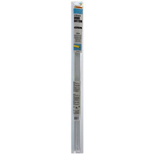 Frost King Vinyl Slide-On Door Bottom For Metal Doors, 1-3/4" x 36" Long