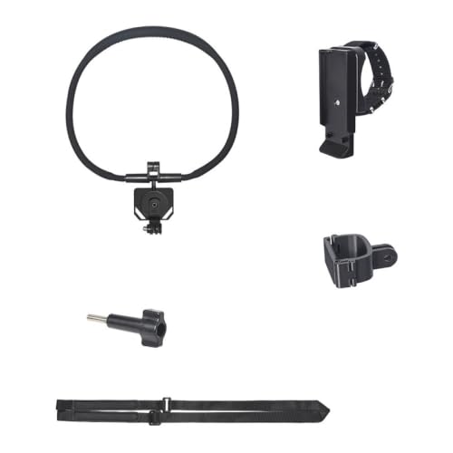 For Insta360 Luna Ultra �J���� �����[�g �R���g���[�� �}�E���g ���X�g �X�g���b�v����ш�l�̎��_�l�b�N �}�E���g�p �A�N�V�����J�����ƌg�ѓd�b�p�̑��@�\POV�l�b�N�}�E���g�L�b�g �n���Y�t���[�ň�l�̎��_�B�e�C�l�b�N�X�g���b�v�Z