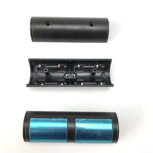 Magnetic Control Exercise Bike Heart Rate Sensor Grip Handle, Ergonomic Plastic Cylinder for Pulse Monitoring, Compatible with Stationary Fitness