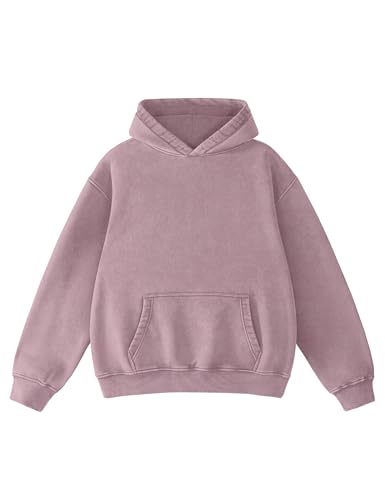 Image of Hatant Oversized Hoodie Sweatshirts for Men Couples Heavyweight Hoodies Pullover Vintage Mens Acid Wash Sweaters Clothes 2026