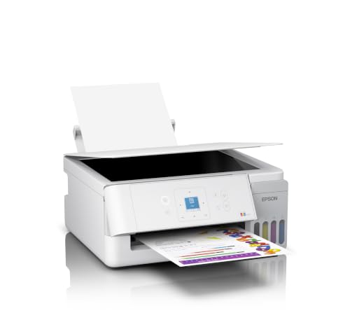 Image of Epson EcoTank L3366 (New Launch) WiFi All-in-One InkTank A4 Colour Printer, Scanner, Copier for Home & Office, 5760x1440dpi Resolution, with LCD Screen and Mobile Printing Feature