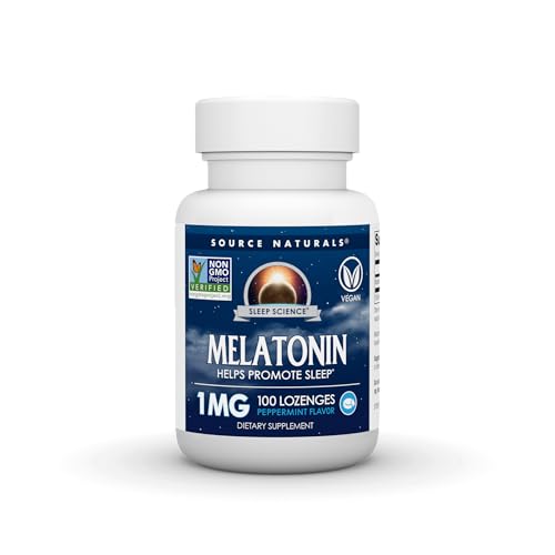 Source Naturals Melatonin, Help Promote Sleep* - 1 mg -